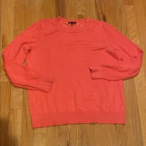 Lety & Me Coral Knit Sweater
